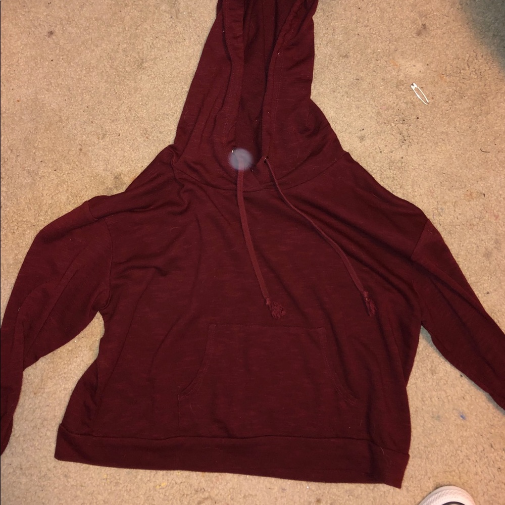 Cropped sweatshirt